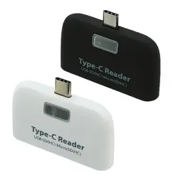 Новый usb type-C OTG кардридер type C USB-C штекер к USB 2,0 OTG TF SD MS Женский адаптер для OTG телефона для Macbook