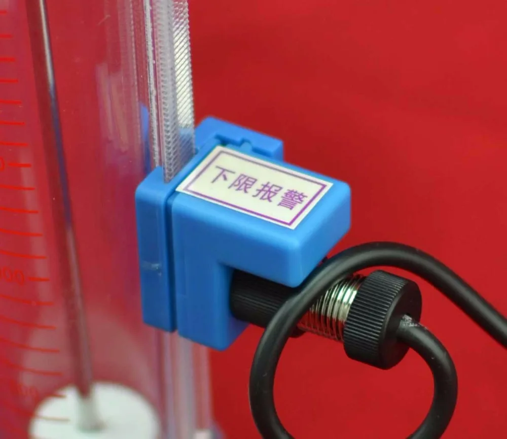 LZS-20A Pipeline plastic tube water rotameter with flow alarm swith lower limit(default) or upper limit