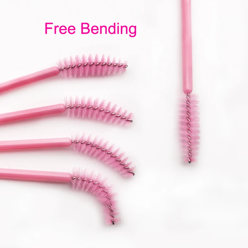 

100pcs/lot Micro Durable Disposable Eyelash Extension Individual Applicators Mascara Brush For Women Eyelash Glue Cleaning Tool