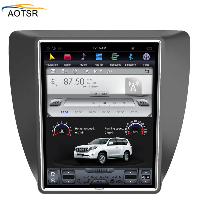 Flash Deal Tesla Style BIG Screen Android 7.1 car gps navigation head unit For Volkswagen/VW Jetta 2011+ car radio stereo free map no dvd 6