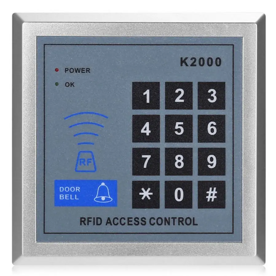 125 кГц Rfid дверной контроль доступа Rfid Клавиатура+ 10 RFID брелоков