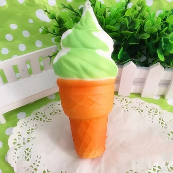 

Colorful Ice Cream Random Color 9.5CM Foam Vividly Slow Raising Kids Cognition Learning Kitchen Toys Kindergarten Teaching P0