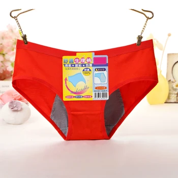 

Ladies Leak Proof Panties Menstrual Women Underwear Period Panties Cotton Health Seamless Briefs High Waist Warm Female Panties