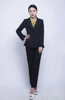 2017 Spring and Autumn autumn and winter OL small suit jacket + pants casual suit professional suit women fashion two sets