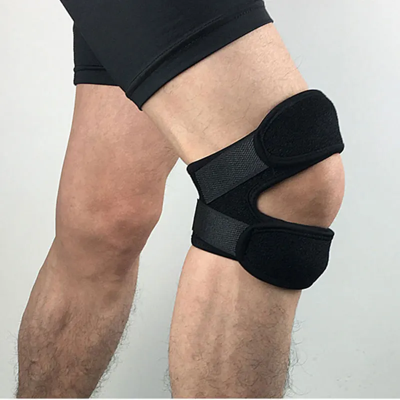 Double Patella Belt Professional Sports Knee Brace Support Elastic