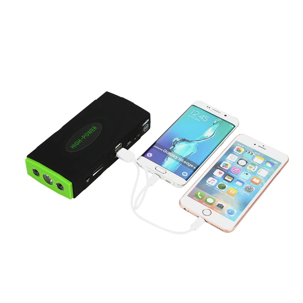  2019 New High Power Car Jump Starter 12V Portable Power Bank Auto Battery Charger 12V Startup Power