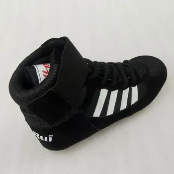 wrestling shoes sanda boxing martial arts training shoes ankle support large size 46 men and