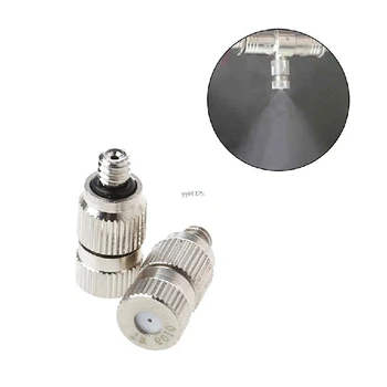 

0.6mm 0.8mm Mister Misting Spray Nozzle Plug Anti Drip Garden Cooling Garden Sprinkler Spray Nozzle For Irrigation System