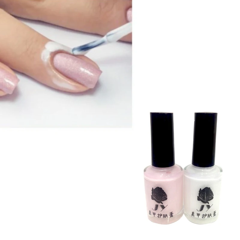 

Finger Skin Protected Glue Peel Off Liquid Latex Tape Cream Nail Art Latex Easy Clean Beginner Repair nails