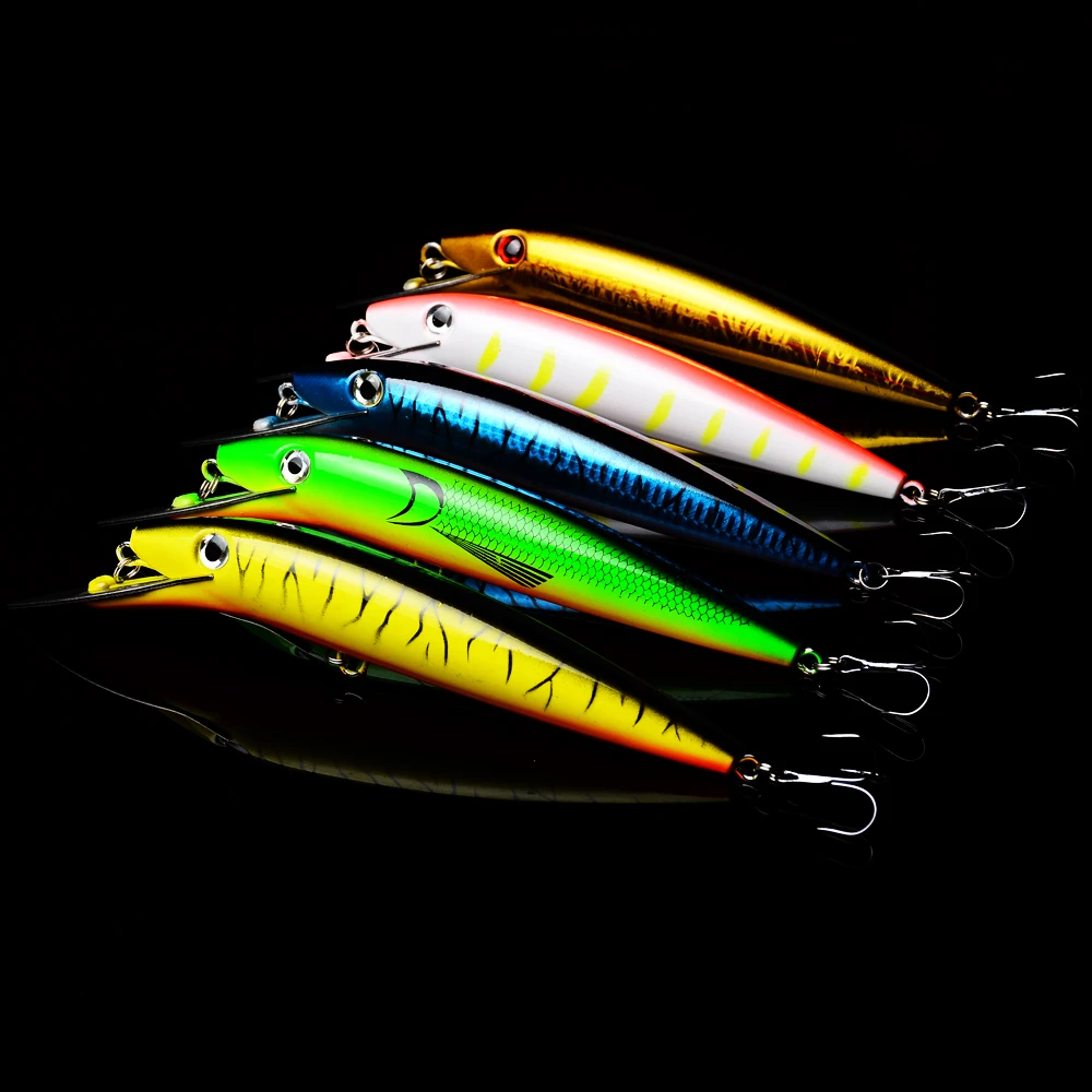 1 Pcs Big Minnow Pesca Isca Isca Wobbler Jerkbait Peche 20 cm 45g Mar Trolling Lure Baixo yo Zuri Imbecil Idiota Gancho Yuzi 14 Cheap Iscas artificiais