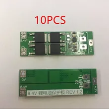 10 шт. 2 S 20A 7,4 V 8,4 V 18650 литиевая батарея защитная доска/BMS доска стандарт