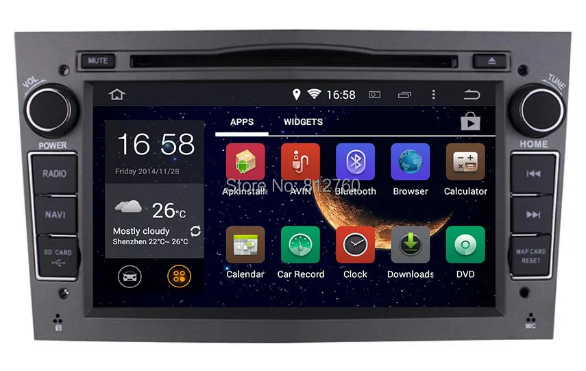 1024*600 четырехъядерный Android 5.1.1 автомобильный DVD GPS для Opel Astra H Vectra Corsa Zafira B C G с 1 6 ГГц