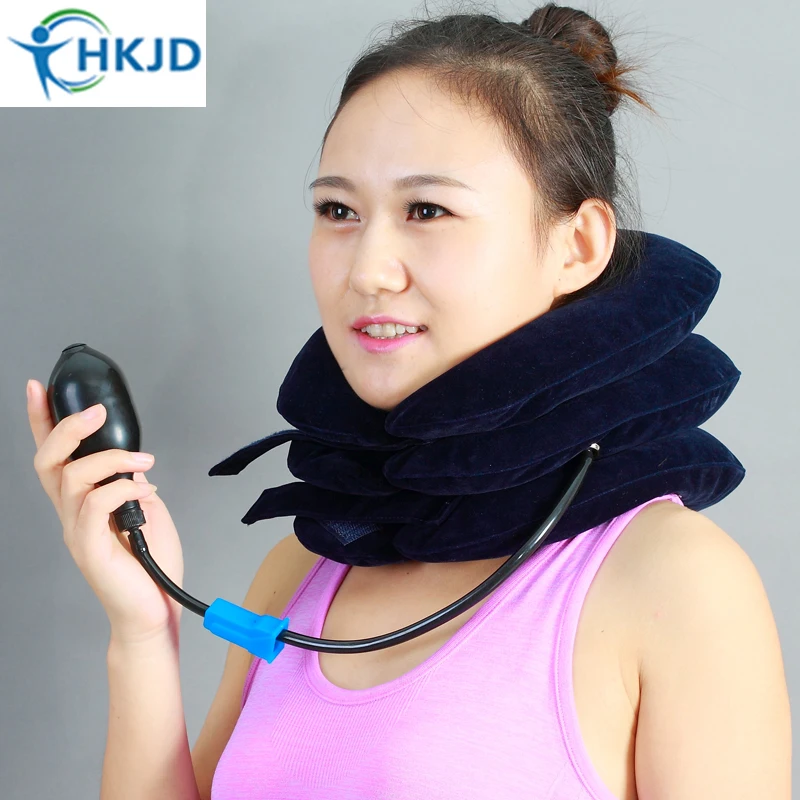 Universal Air Neck Tractor Inflatable Neck Traction cervical Collar V