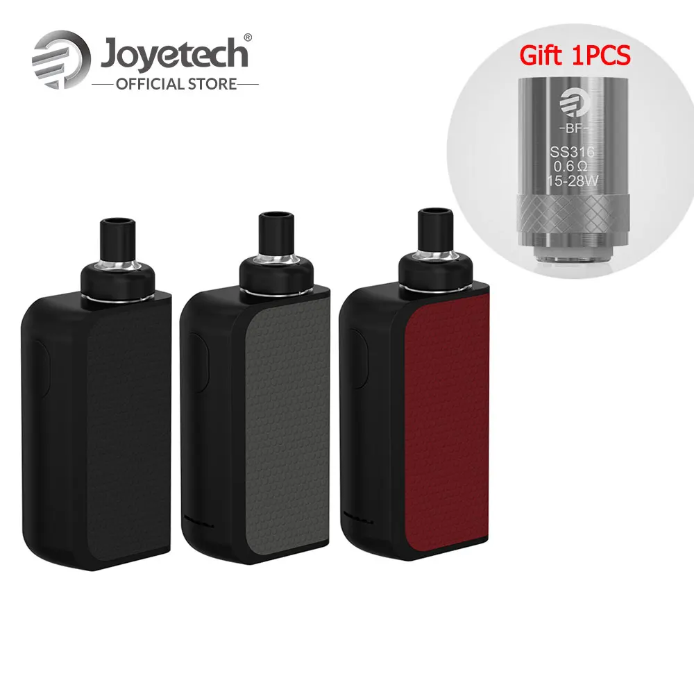 Оригинальный Joyetech eGo Aio Box Kit подарок 1 шт. 0.6ohm BF SS316 катушка встроенный 2100 мАч батарея 2 мл ёмкость электронная сигарета