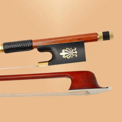 VIOLIN Pernambuco Bow Violin Bow Ebony Frog Gold Peacock PATTERN FROG
