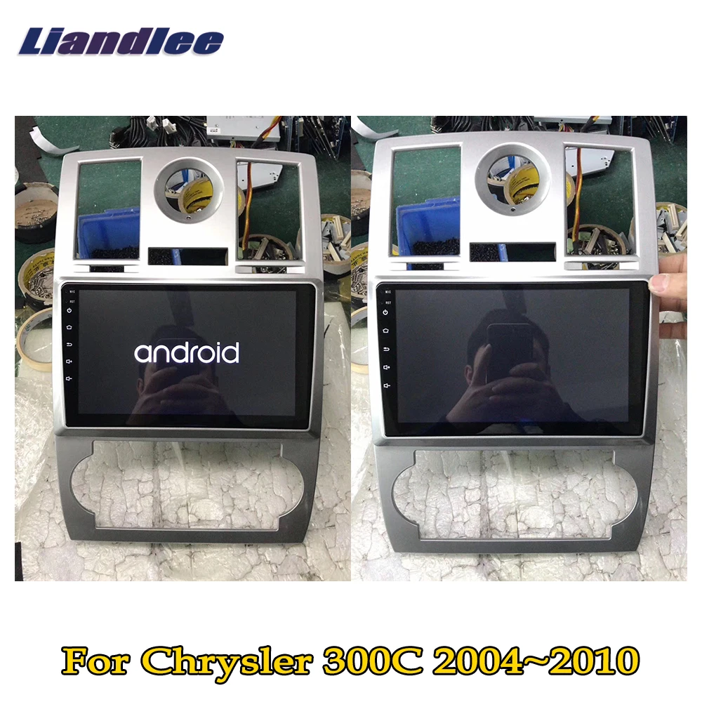 Excellent Liandlee 9" HD touch For Chrysler 300C 300 2004~2010 Car Android Radio Player GPS Navi Nav Maps Media OBD Camera TV no CD DVD 1