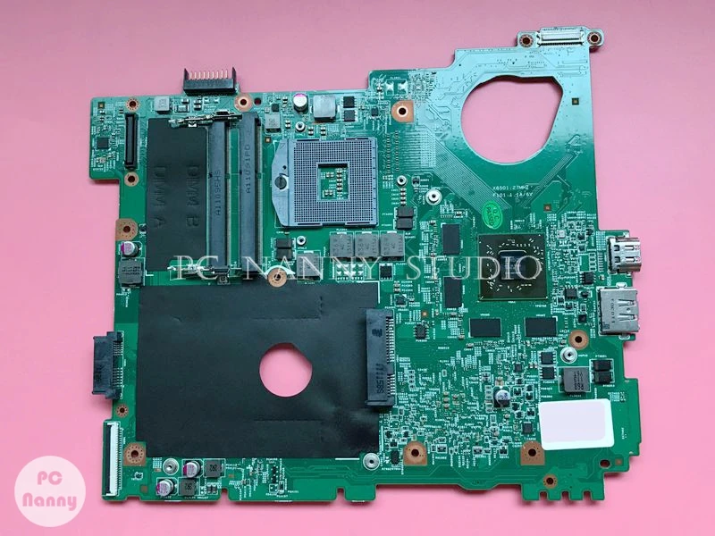 PCNANNY for Dell Vostro 3550 laptop MotherBoard with Graphics Card HM67 s988B F3GY0 0F3GY0 System mainboard | Компьютеры и офис