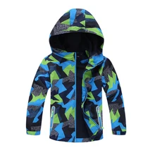 

Kids Outerwear 2019 Autumn Winter Boys Windbreaker Jackets Coats Sport Hoodie Clothes Polar Fleece Jacket Double-Deck Waterproof