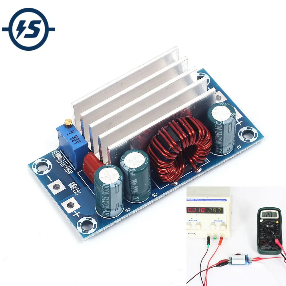 

DC-DC Automatic Buck Boost Converter Power Supply Module Step UP Down Module