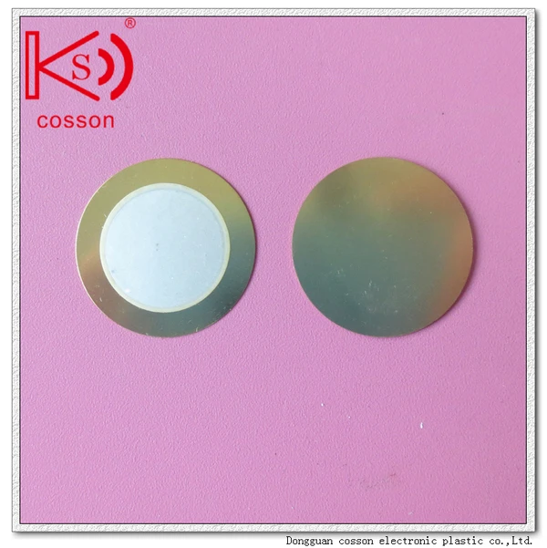 piezoelectric ceramic element 20mm speaker type greeting card music piezo sheet