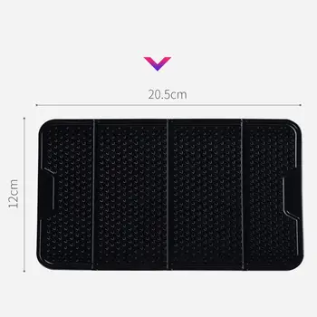 

Universal Sticker Car Center Console Phone Holder Stand Multi-Function Nano Rubber Pad Car Holder Support