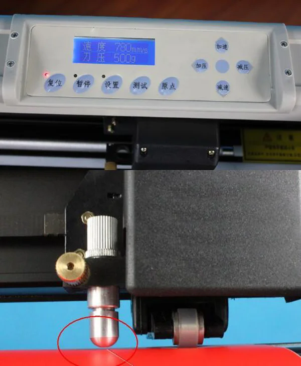 Виниловый режущий плоттер, недорогой резак для винила machine720mm(28,") 110 v/220 v 70 w
