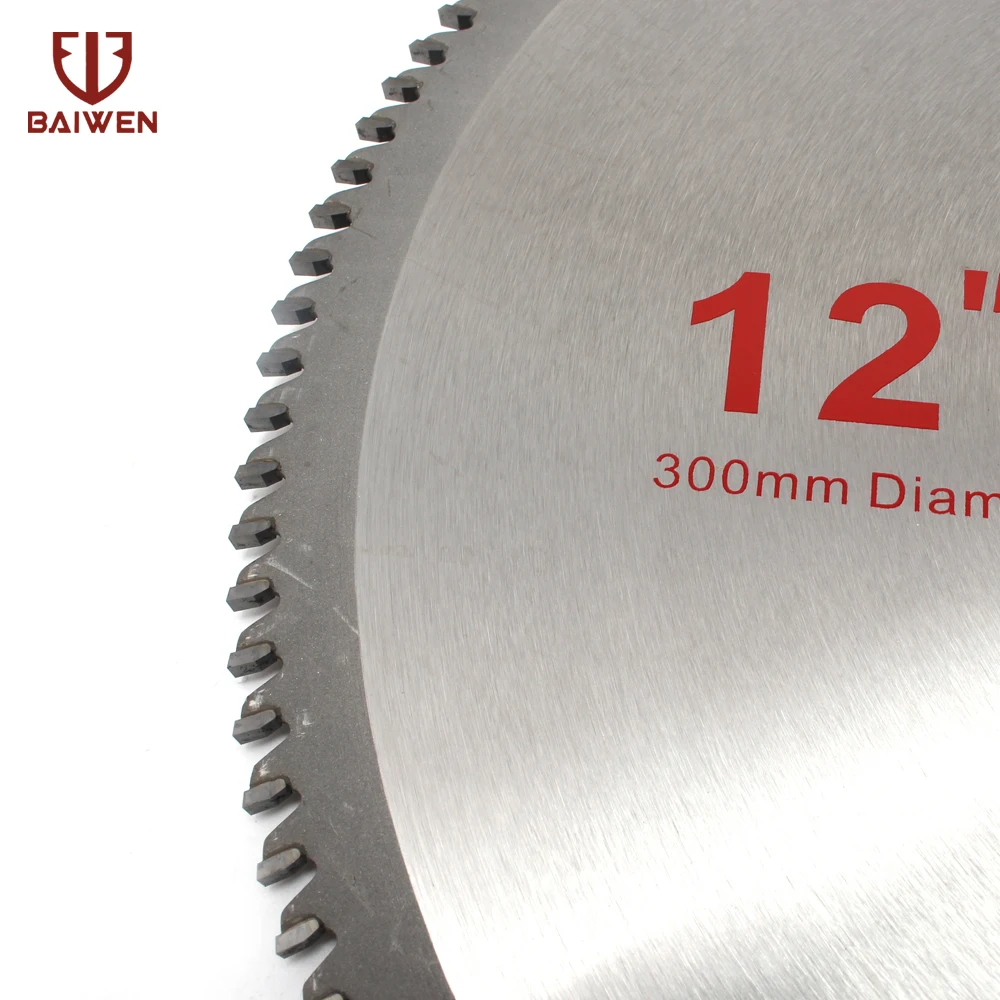 1" 300 мм цементированные карбидная циркулярная пила Лезвие для дерева/алюминий резка общего назначения 40 60 80 100 120 зубы