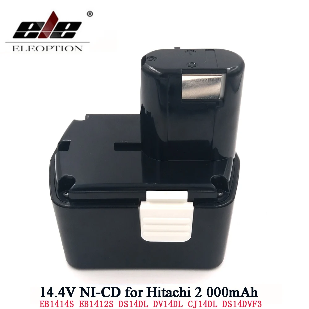 Аккумулятор для Hitachi батарея 14 4 В 2000 мА · ч Φ EB1414S EB14B EB1412S 324367 EB14S DS14DL DV14DL CJ14DL DS14DVF3