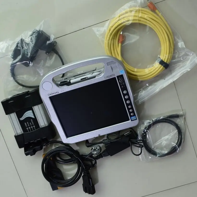  Multi-idioma para BMW Icom next A B C de diagnóstico con software 201909 v hdd istad istap instalad