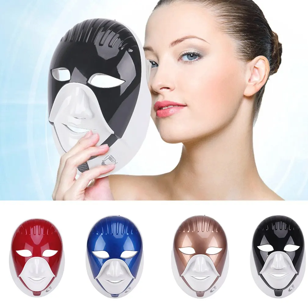

LED Facial Mask Photon Light Energy Therapy Lamp Anti-oxidation Anti-Aging Facial Care Beauty Machine
