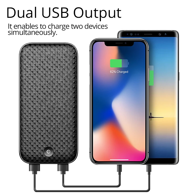 ROCK Power Bank 20000mah Fast Charger Portable External Battery Pack Batteries Powerbank for Samsung Xiaomi Smart Phone ROCK Power Bank 20000mah Fast Charger Portable External Battery Pack Batteries Powerbank for Samsung Xiaomi Smart Phone