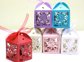 

creative Merry Christmas snowflakes carved candy bag new marriage charm Shower Favor Boxes Wedding Party Gift hold bag