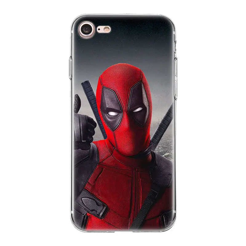 Чехол Hero Deadpool Harley Quinn для iphone XR XS Max 7 8 Plus X 10 5 5SE 5C 6 6S 11 11Pro Sac TPU Fundas чехол для телефона - Цвет: 20