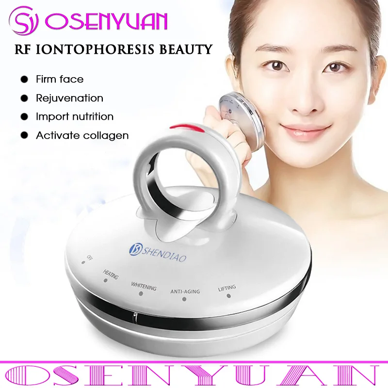 

RF Radio Frequency Facial Machine Portable EMS Beauty for Skin Rejuvenation Wrinkle Removal Skin Tightening Anti Aging Therapy