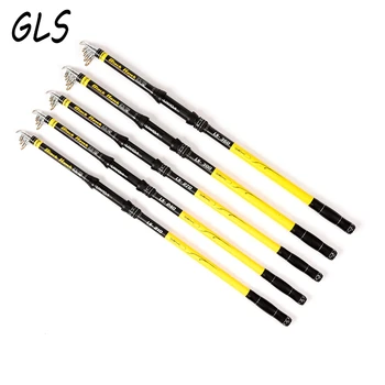 

2.1M 2.4M 2.7M 3.0M 3.6M Protable Carp Telescopic Spinning Sea Fishing Rod Pole Carbon Material Fishing Rod