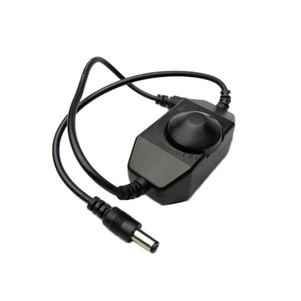 LED Strip Light Dial Dimmer Easy DC Jack Installation 5 24V DC 4A