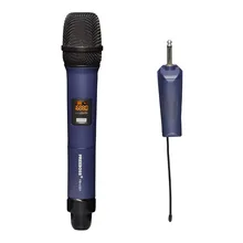 FREEBOSS FB-U321 1 способ мульти Регулируемая частота Металл ручной передатчик камера Микрофон вечерние караоке беспроводной микрофон