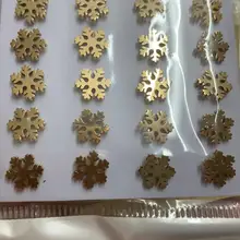 12 пар/лот Снежинка из нержавеющей стали серьги-гвоздики для женщин удача ювелирные изделия рождественские подарки для девушек влюбленных оптом много Earri