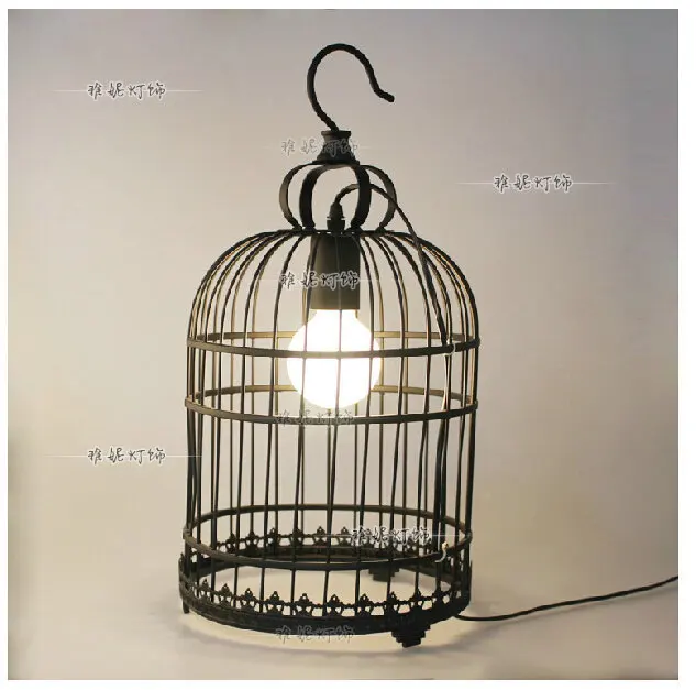 Large formwork new passion listed restaurant retro fashion personalized art creative decorative bird cage chandelier |