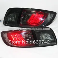Для Mazda 3 M3 светодиодный задний фонарь 2003-2011 года дымчатый черный цвет SN стиль