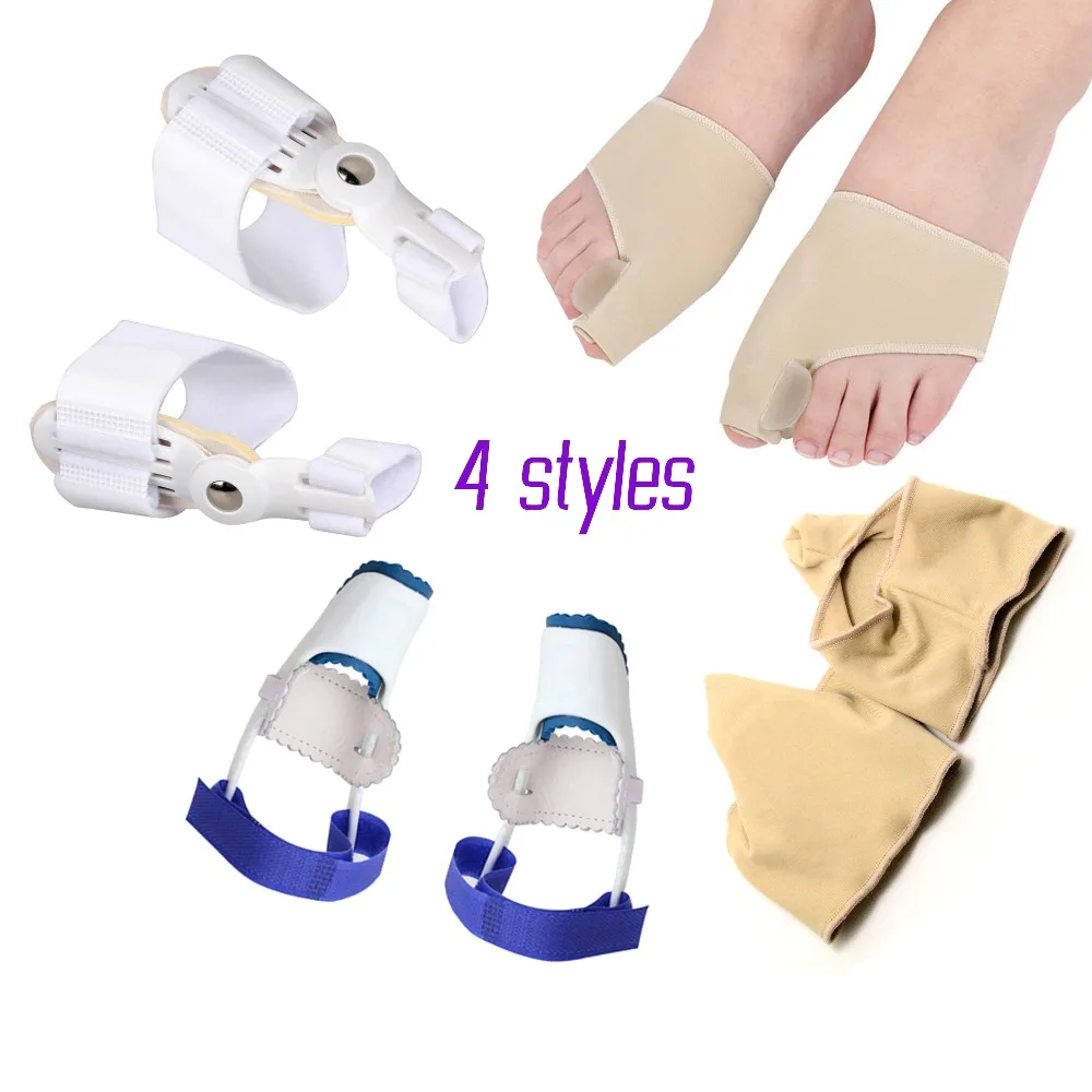 

1 Pair Bunion Corrector Hallux Valgus Splint Bunion Deformity Corrector Big Toe Emendator Day and Night Use