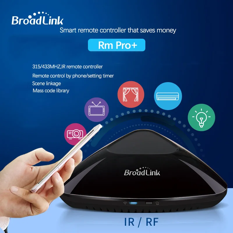 Broadlink RM mini3/RM3 Pro +/домашняя Автоматизация wifi/IR/RF универсальный контроллер EU SP3S Wi Fi