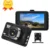 ANSTAR HD 1080 P 3′ Автомобильный видеорегистратор Камера Двойной объектив видео Регистраторы автомобиля Камера регистраторы Автомобильные видеорегистраторы Blackbox Dashcam автомобиля монитор