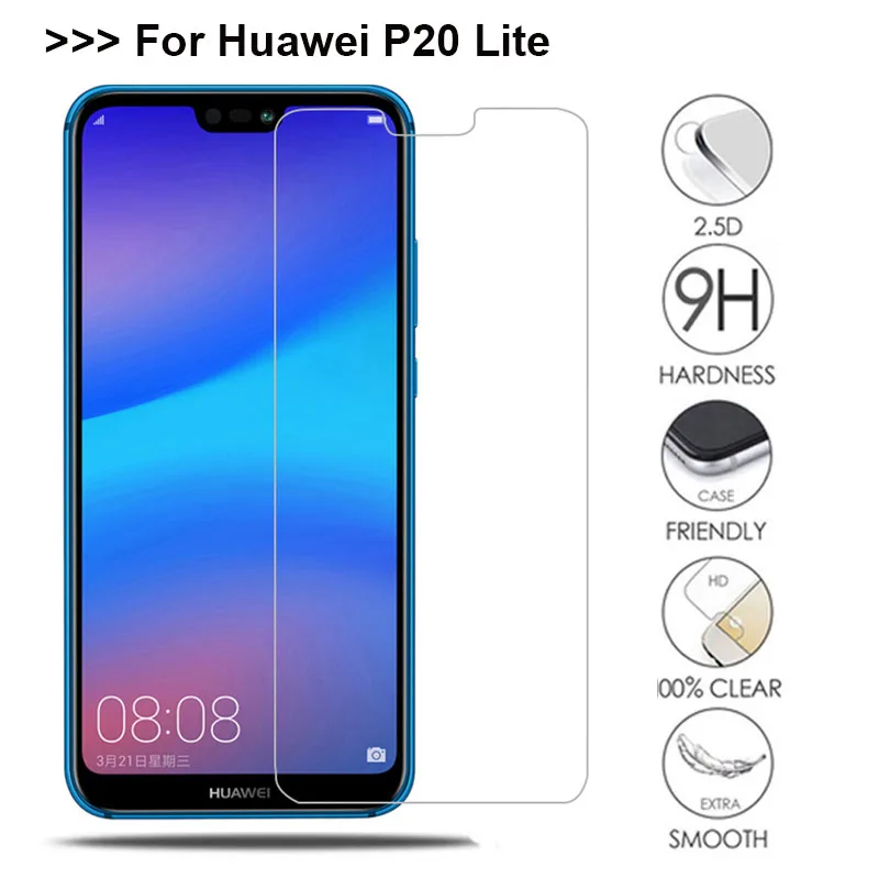 Защитная пленка для экрана Huawei P20 Lite 2.5D 0 26 мм 9H Premium закаленное стекло P20Lite