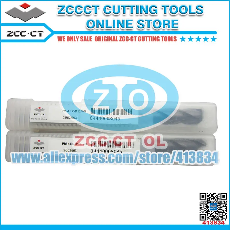 

1 piece PM-4EX-D10.0-G PM ZCC.CT 4-flute flattened end mills with straight shank extra long cutting edge solid carbide end mill