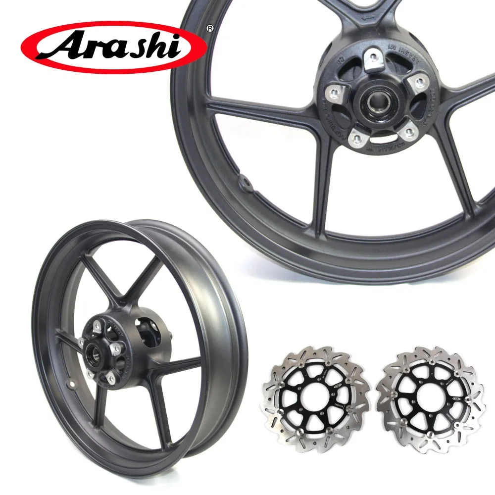 Arashi ER6N 09 12 передний обод колеса тормозной диск роторный для KAWASAKI ER 6R 6N 2009 2010 2011 2012