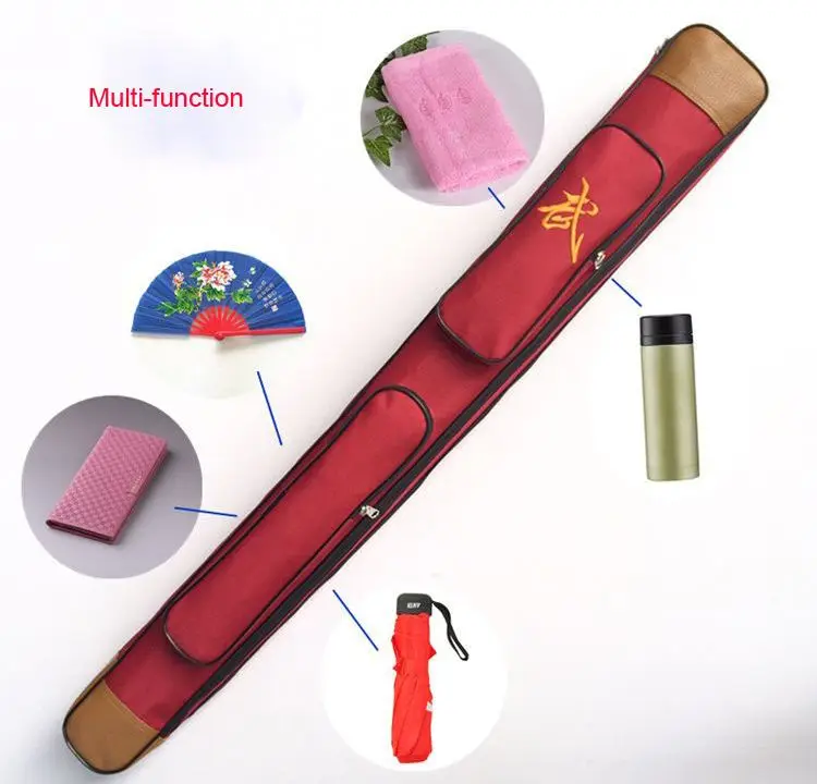 

high quality Oxford cloth one layers wushu knifetai chi kung fu bag single layer kendo martial arts sword bags 110cm