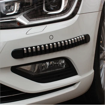 

4 PCS Car Stickers Bullet Anti-collision Car Protector Garaje Scratching- Proof Car Styling Exterior Accessory Refitting Black G