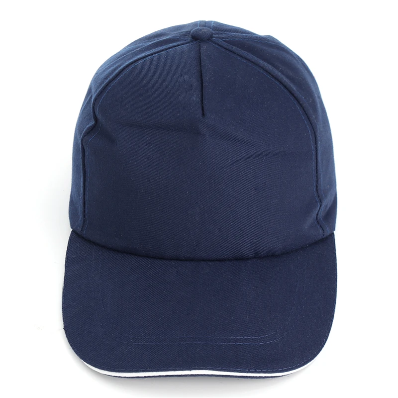 Safurance Прохладный защитный Bump кепки бейсбольный стиль жесткий шляпа безопасности каска защита головы для наружной двери работников - Цвет: Navy