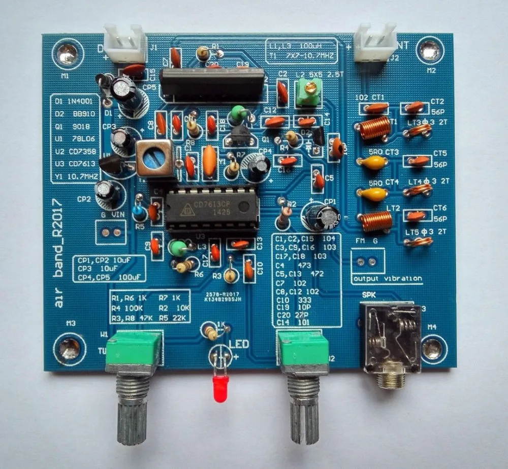 Наборы для творчества 100 кГц-1,7 ГГц UV HF RTL SDR USB тюнер приемник R820T RTL2832U+ R820T CW FM VHF UHF AM,(NFM, WFM), DSB, LSB